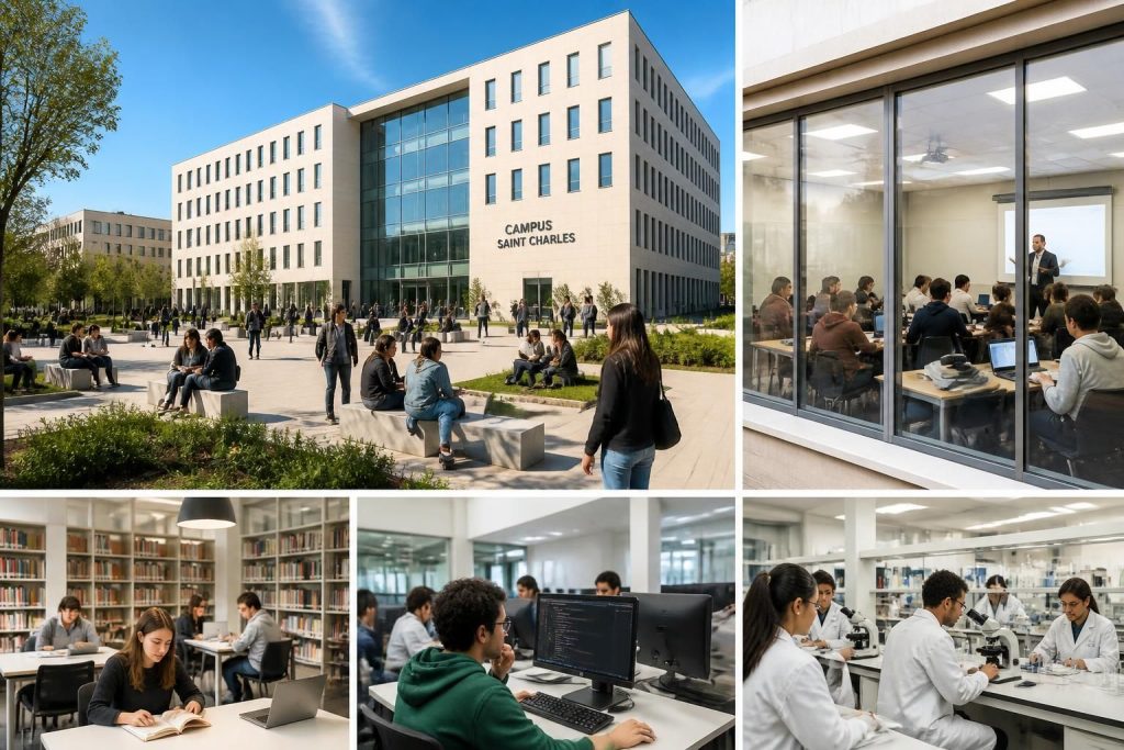 découvrez le campus saint charles à marseille, ses offres de formation variées et ses infrastructures modernes pour un apprentissage optimal.