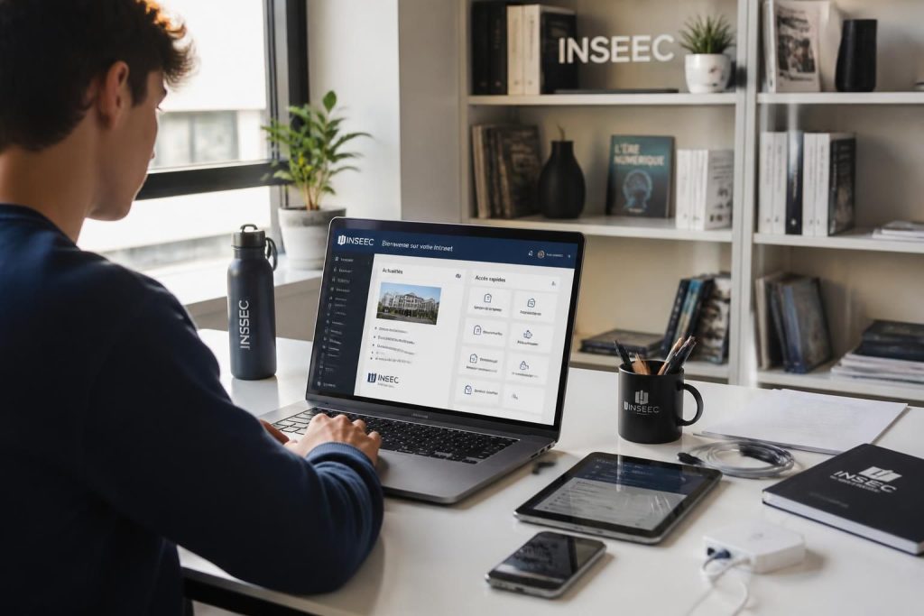 accédez facilement aux ressources numériques de l'école inseec via l'intranet dédié, pour optimiser votre apprentissage et rester connecté avec la communauté universitaire.