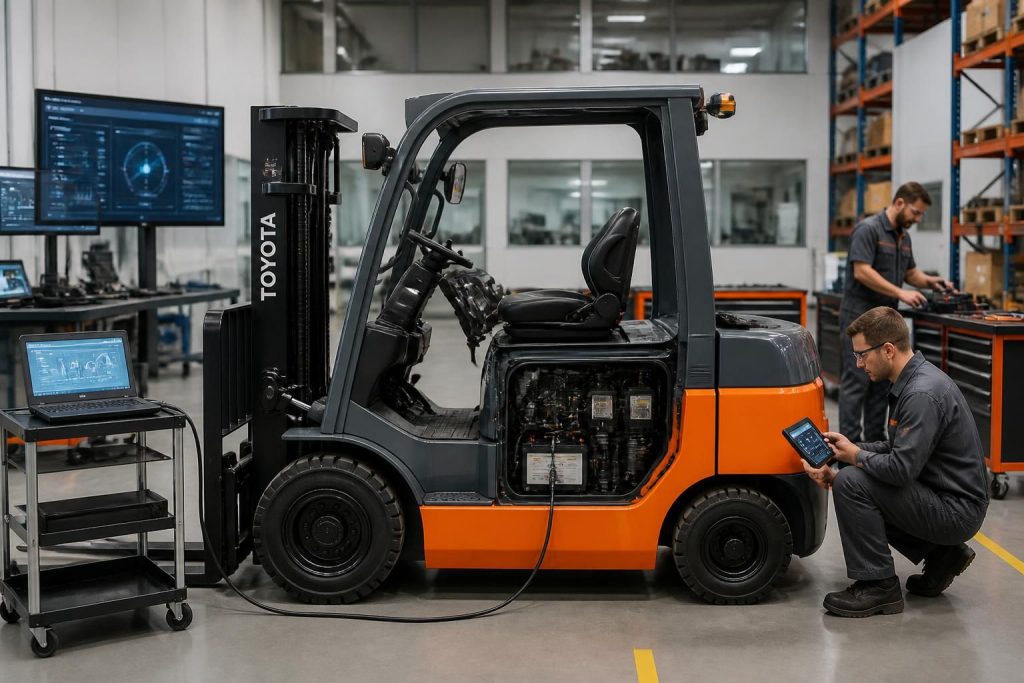 découvrez notre liste complète des codes erreur pour chariot élévateur toyota, conçue pour faciliter vos diagnostics rapides et efficaces.