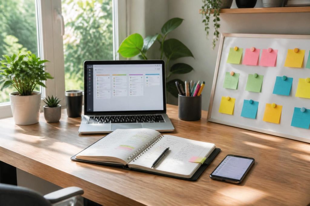 découvrez des outils d'organisation efficaces pour optimiser votre productivité au quotidien et mieux gérer votre temps.